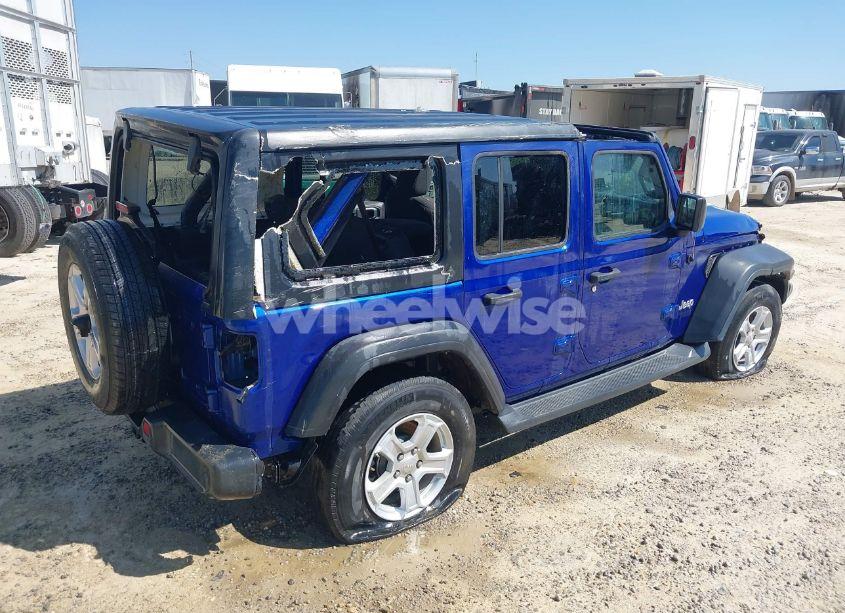 Photo 4 of 2020 Jeep Wrangler UNLIMITED SPORT S 4X4 (VIN 1C4HJXDN8LW164323)
