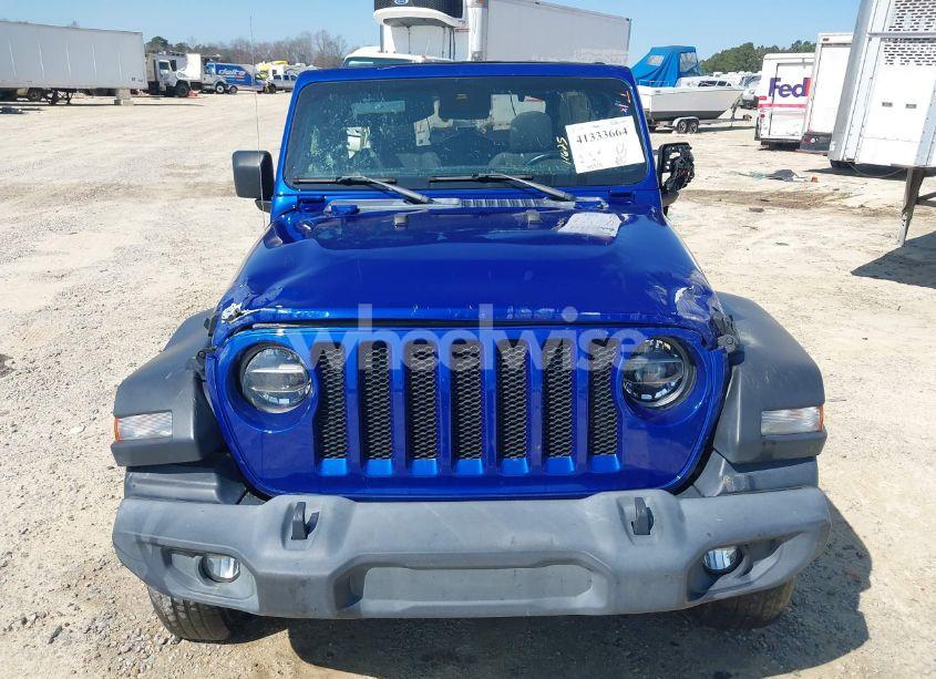 Photo 6 of 2020 Jeep Wrangler UNLIMITED SPORT S 4X4 (VIN 1C4HJXDN8LW164323)