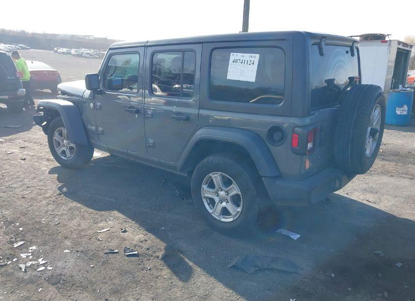 Photo 3 of 2020 Jeep Wrangler UNLIMITED SPORT S 4X4 (VIN 1C4HJXDN8LW269573)