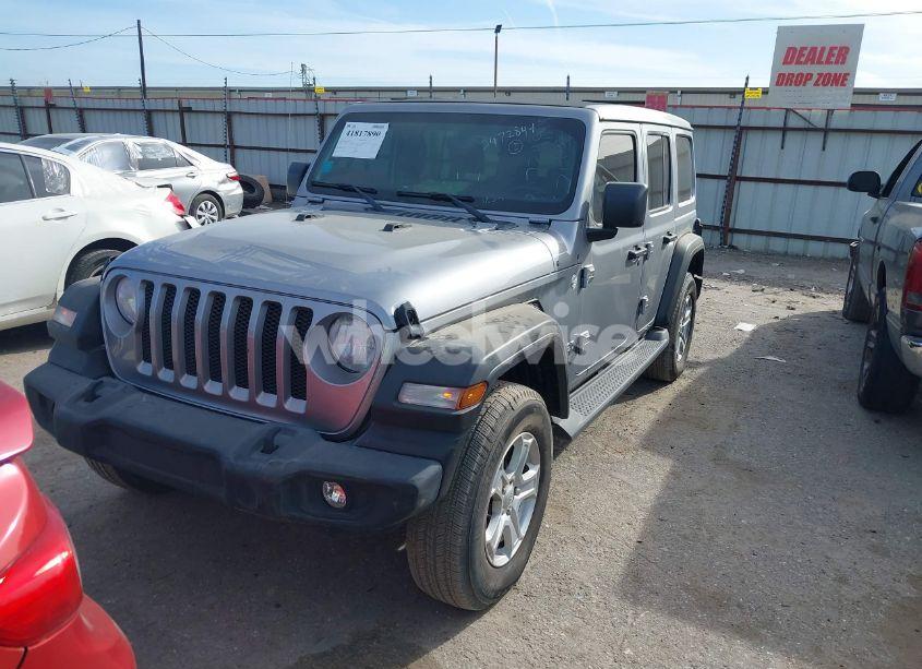 Photo 2 of 2021 Jeep Wrangler UNLIMITED SPORT S 4X4 (VIN 1C4HJXDN8MW532307)
