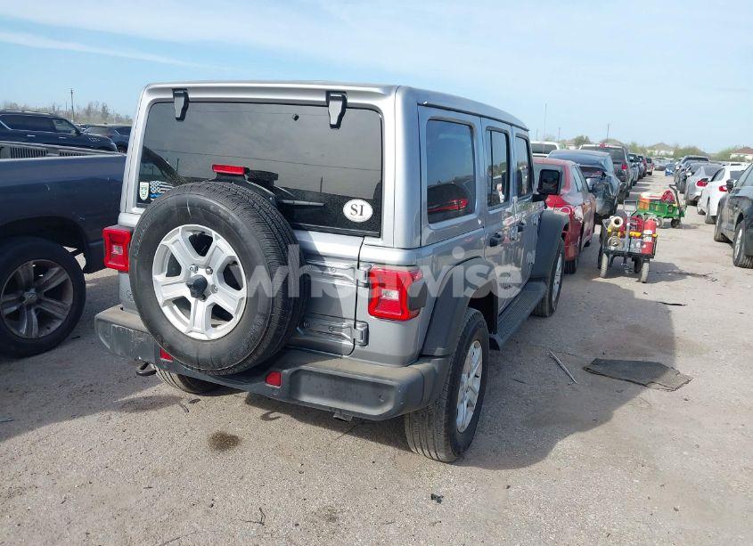 Photo 4 of 2021 Jeep Wrangler UNLIMITED SPORT S 4X4 (VIN 1C4HJXDN8MW532307)