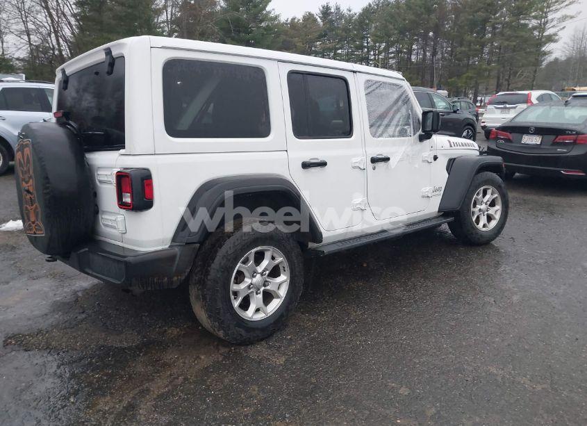 Photo 4 of 2021 Jeep Wrangler UNLIMITED ISLANDER 4X4 (VIN 1C4HJXDN8MW583578)