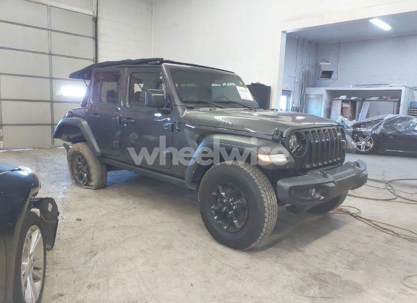 2021 Jeep Wrangler UNLIMITED WILLYS 4X4 (VIN 1C4HJXDN8MW744768) main photo