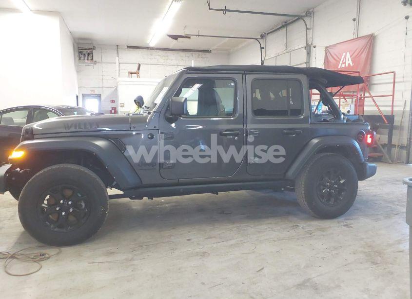 Photo 14 of 2021 Jeep Wrangler UNLIMITED WILLYS 4X4 (VIN 1C4HJXDN8MW744768)