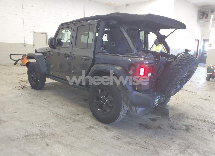 Photo 3 of 2021 Jeep Wrangler UNLIMITED WILLYS 4X4 (VIN 1C4HJXDN8MW744768)