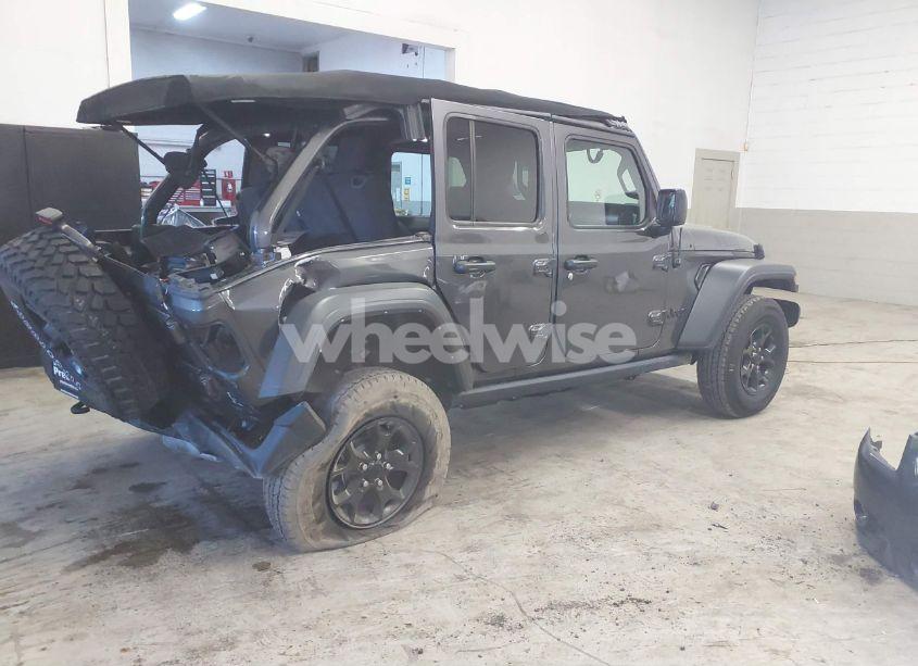 Photo 4 of 2021 Jeep Wrangler UNLIMITED WILLYS 4X4 (VIN 1C4HJXDN8MW744768)