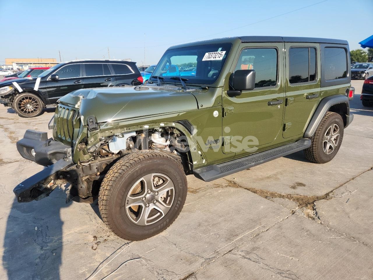 2021 JEEP WRANGLER UNLIMITED SPORT (VIN 1C4HJXDN8MW748139) main photo