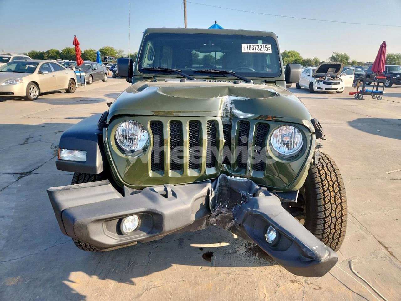 Photo 5 of 2021 JEEP WRANGLER UNLIMITED SPORT (VIN 1C4HJXDN8MW748139)