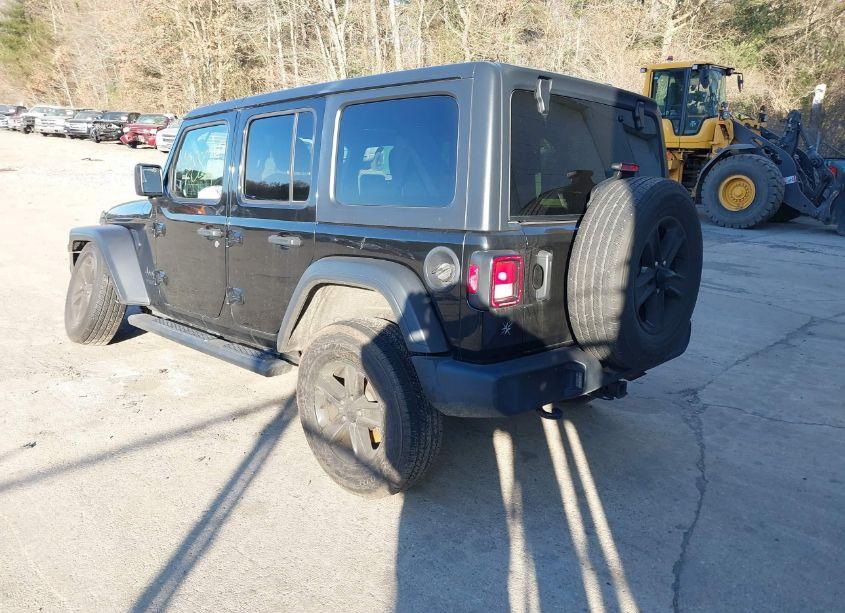 Photo 3 of 2021 Jeep Wrangler UNLIMITED SPORT ALTITUDE 4X4 (VIN 1C4HJXDN8MW778483)