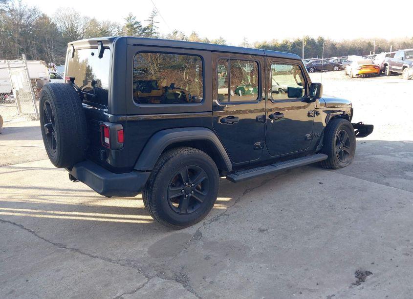 Photo 4 of 2021 Jeep Wrangler UNLIMITED SPORT ALTITUDE 4X4 (VIN 1C4HJXDN8MW778483)