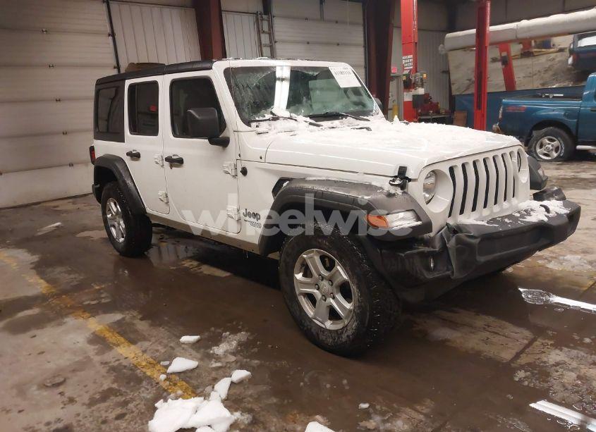 2021 Jeep Wrangler UNLIMITED SPORT S 4X4 (VIN 1C4HJXDN8MW813202) main photo