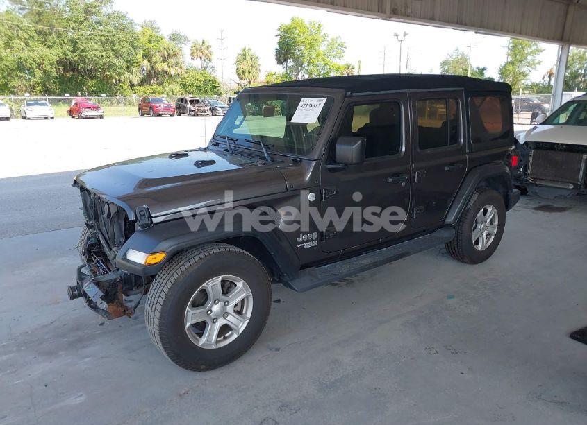 Photo 2 of 2020 Jeep Wrangler UNLIMITED SPORT S 4X4 (VIN 1C4HJXDN9LW167442)