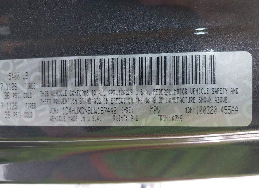 Photo 9 of 2020 Jeep Wrangler UNLIMITED SPORT S 4X4 (VIN 1C4HJXDN9LW167442)