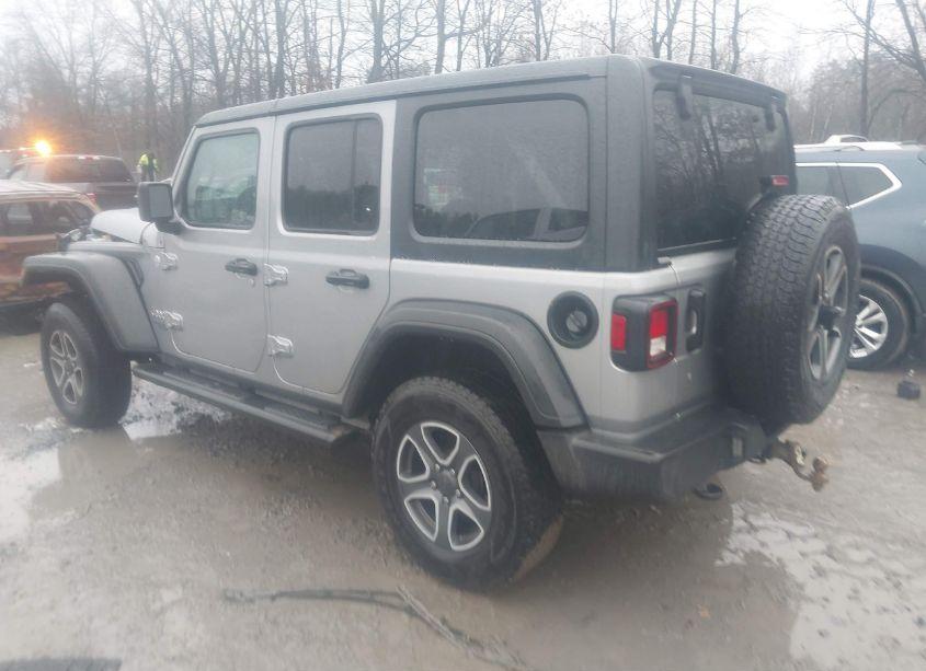 Photo 3 of 2020 Jeep Wrangler UNLIMITED SPORT S 4X4 (VIN 1C4HJXDN9LW168896)