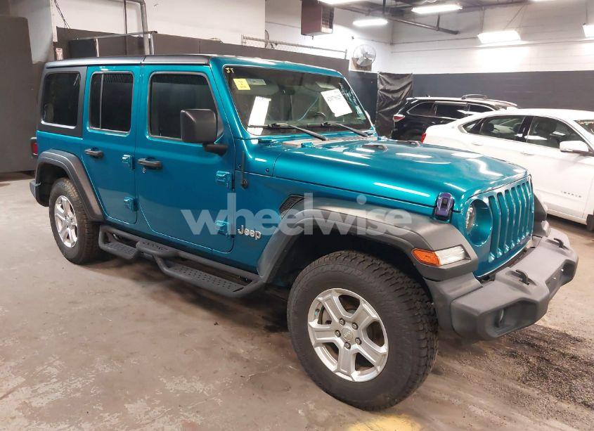 2020 Jeep Wrangler UNLIMITED SPORT S 4X4 (VIN 1C4HJXDN9LW194222) main photo