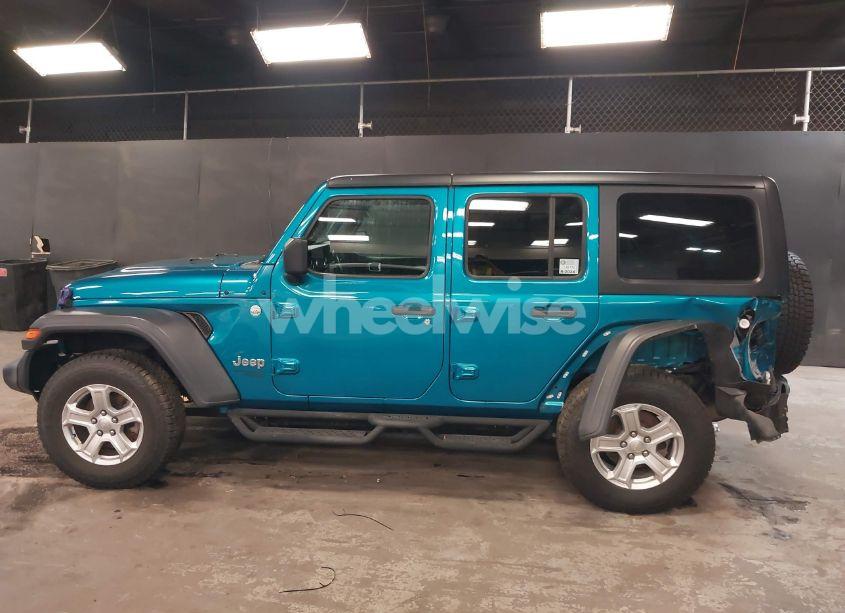Photo 14 of 2020 Jeep Wrangler UNLIMITED SPORT S 4X4 (VIN 1C4HJXDN9LW194222)