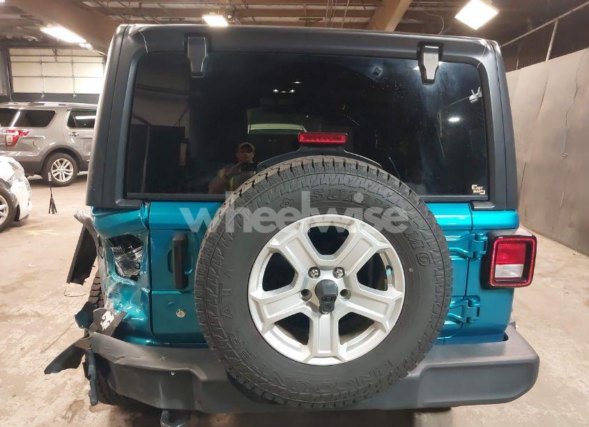 Photo 16 of 2020 Jeep Wrangler UNLIMITED SPORT S 4X4 (VIN 1C4HJXDN9LW194222)
