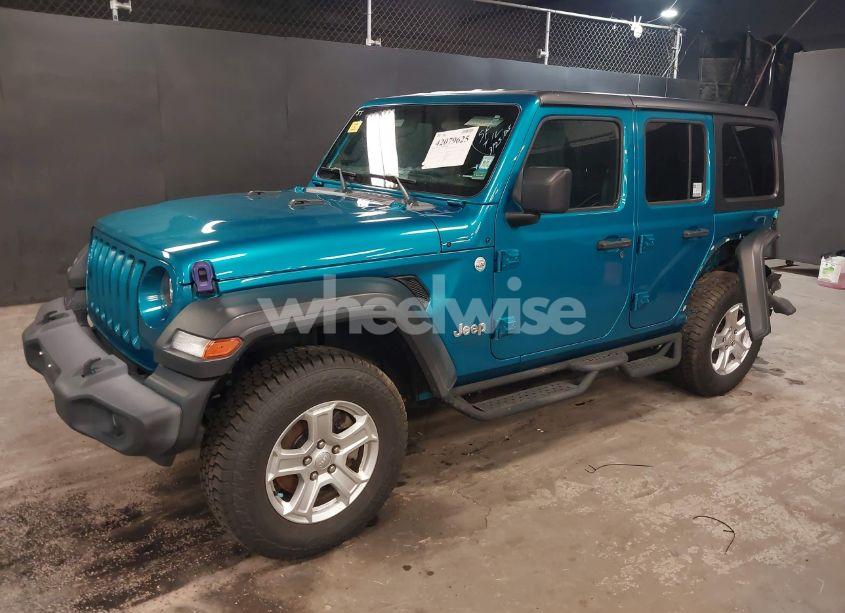 Photo 2 of 2020 Jeep Wrangler UNLIMITED SPORT S 4X4 (VIN 1C4HJXDN9LW194222)