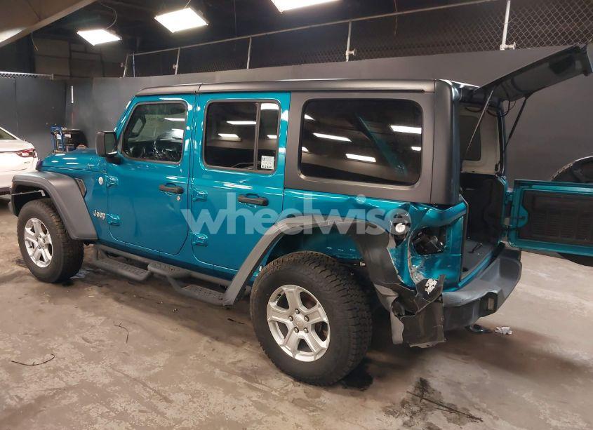 Photo 3 of 2020 Jeep Wrangler UNLIMITED SPORT S 4X4 (VIN 1C4HJXDN9LW194222)