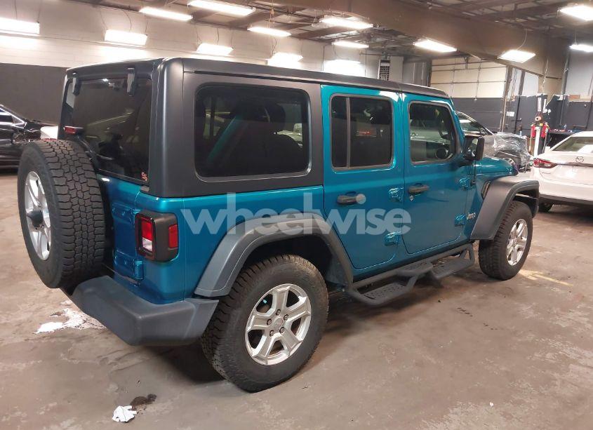 Photo 4 of 2020 Jeep Wrangler UNLIMITED SPORT S 4X4 (VIN 1C4HJXDN9LW194222)