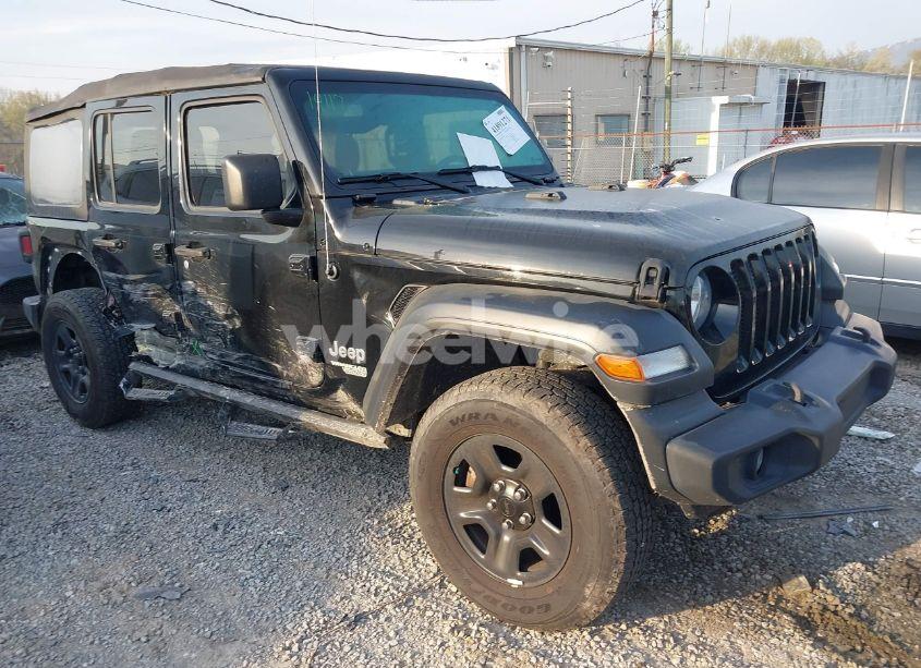 2020 Jeep Wrangler UNLIMITED SPORT 4X4 (VIN 1C4HJXDN9LW222181) main photo