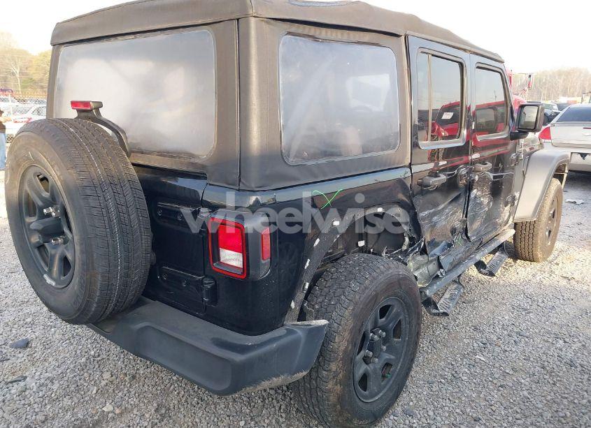 Photo 4 of 2020 Jeep Wrangler UNLIMITED SPORT 4X4 (VIN 1C4HJXDN9LW222181)