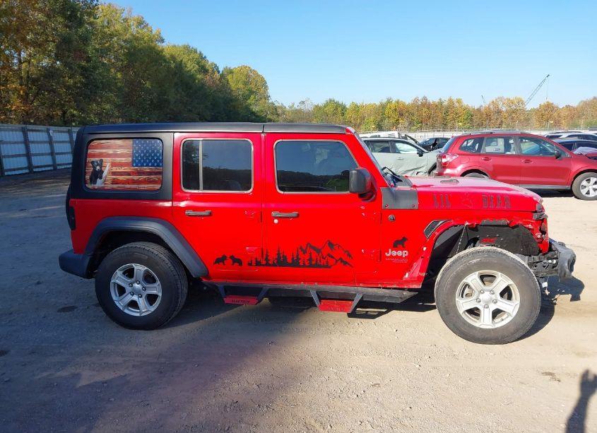 Photo 13 of 2020 Jeep Wrangler UNLIMITED SPORT S 4X4 (VIN 1C4HJXDN9LW269503)