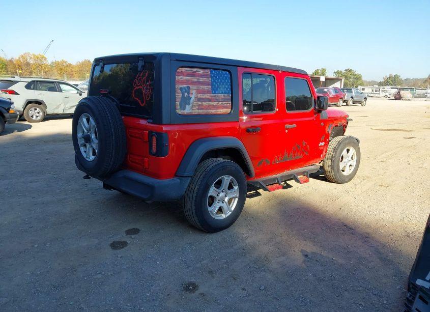 Photo 4 of 2020 Jeep Wrangler UNLIMITED SPORT S 4X4 (VIN 1C4HJXDN9LW269503)