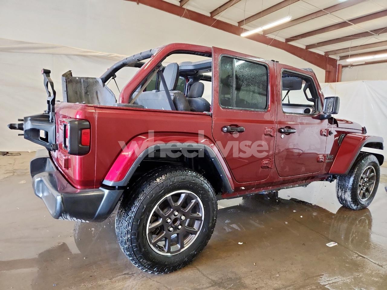 Photo 3 of 2021 JEEP WRANGLER UNLIMITED SPORT (VIN 1C4HJXDN9MW624705)
