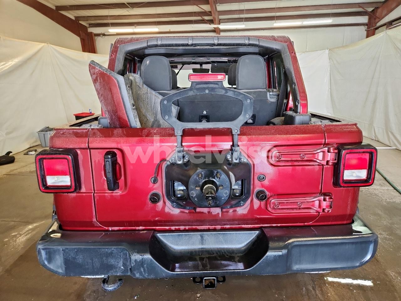 Photo 6 of 2021 JEEP WRANGLER UNLIMITED SPORT (VIN 1C4HJXDN9MW624705)