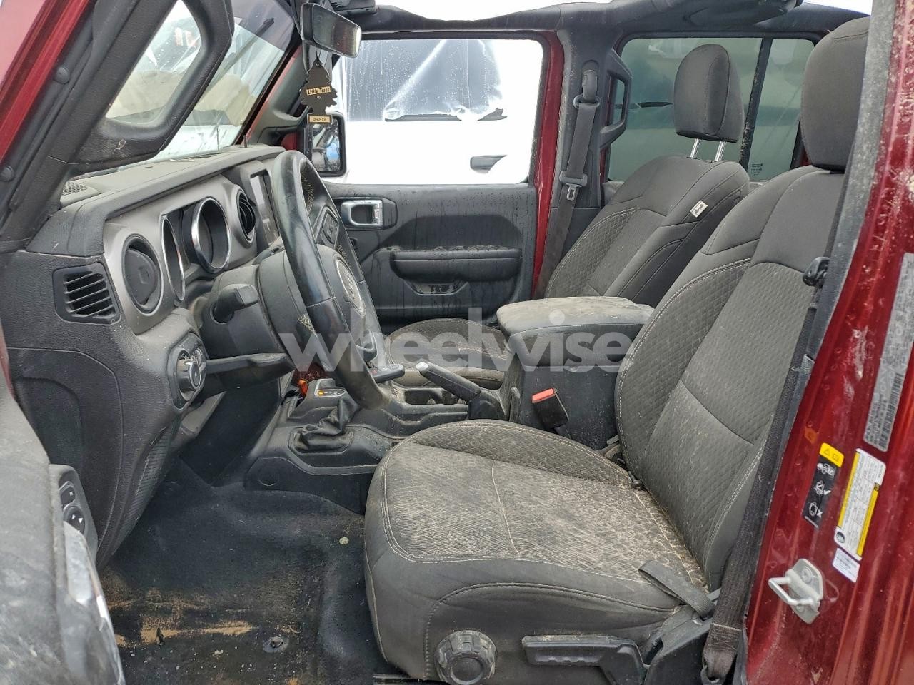 Photo 7 of 2021 JEEP WRANGLER UNLIMITED SPORT (VIN 1C4HJXDN9MW624705)