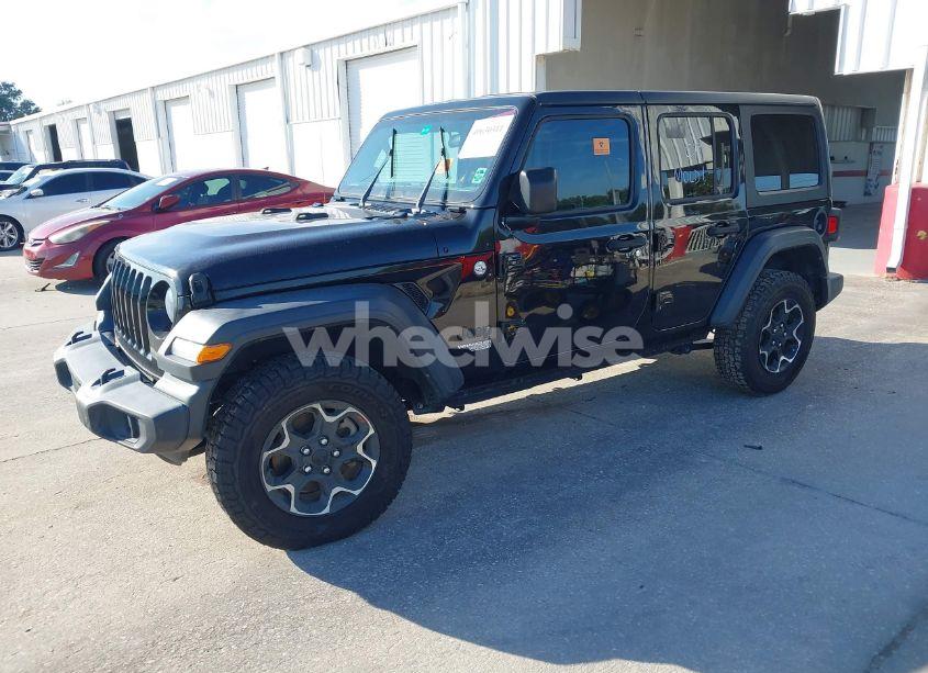Photo 2 of 2021 Jeep Wrangler UNLIMITED SPORT S 4X4 (VIN 1C4HJXDN9MW770876)