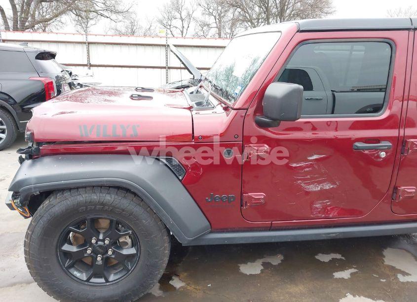 Photo 18 of 2021 Jeep Wrangler UNLIMITED WILLYS 4X4 (VIN 1C4HJXDN9MW777830)