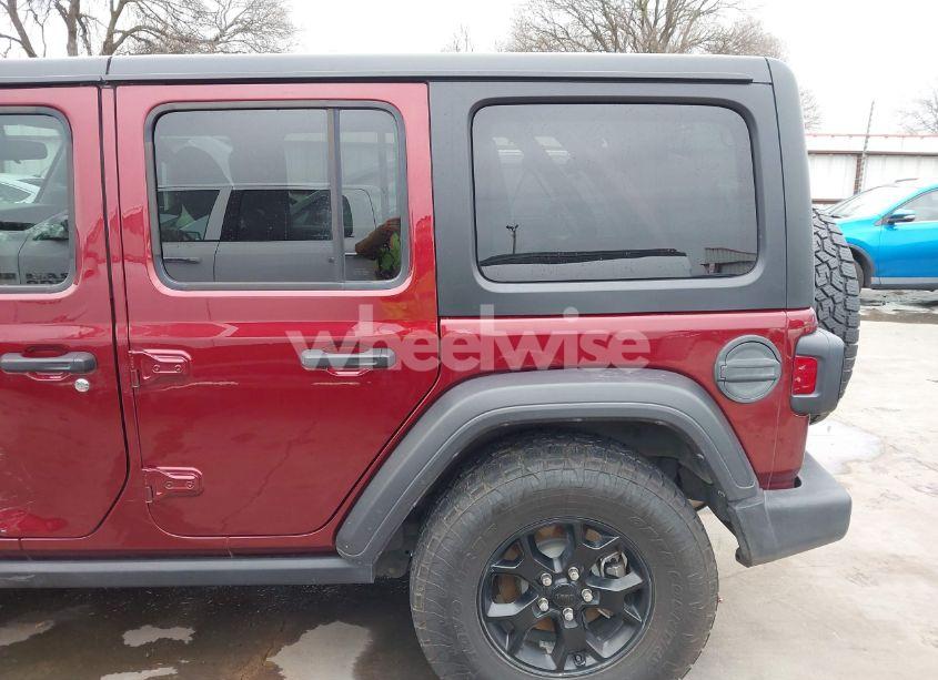Photo 19 of 2021 Jeep Wrangler UNLIMITED WILLYS 4X4 (VIN 1C4HJXDN9MW777830)