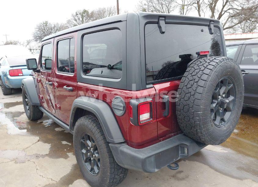 Photo 3 of 2021 Jeep Wrangler UNLIMITED WILLYS 4X4 (VIN 1C4HJXDN9MW777830)