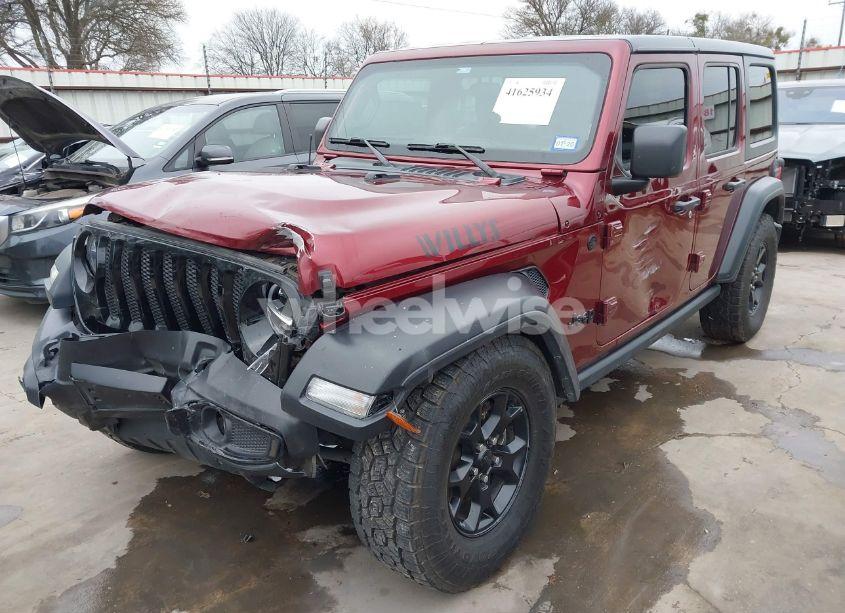 Photo 6 of 2021 Jeep Wrangler UNLIMITED WILLYS 4X4 (VIN 1C4HJXDN9MW777830)