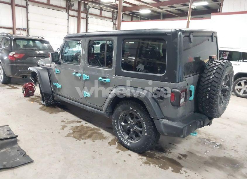 Photo 3 of 2021 Jeep Wrangler UNLIMITED WILLYS 4X4 (VIN 1C4HJXDN9MW819753)