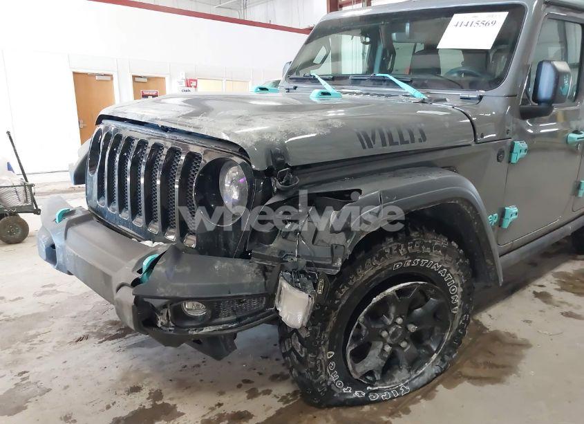 Photo 6 of 2021 Jeep Wrangler UNLIMITED WILLYS 4X4 (VIN 1C4HJXDN9MW819753)
