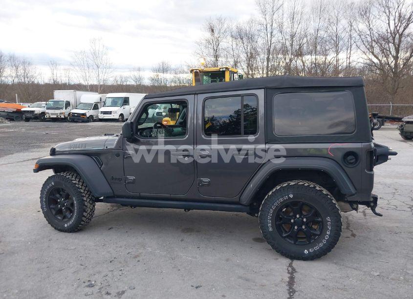 Photo 14 of 2021 Jeep Wrangler UNLIMITED WILLYS 4X4 (VIN 1C4HJXDN9MW822281)