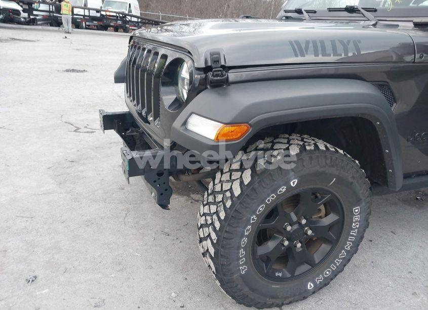 Photo 17 of 2021 Jeep Wrangler UNLIMITED WILLYS 4X4 (VIN 1C4HJXDN9MW822281)