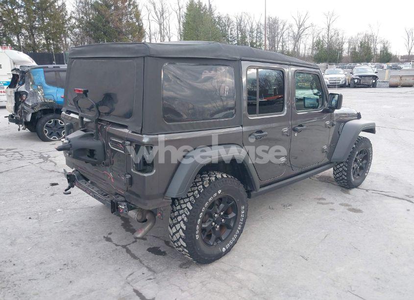 Photo 4 of 2021 Jeep Wrangler UNLIMITED WILLYS 4X4 (VIN 1C4HJXDN9MW822281)