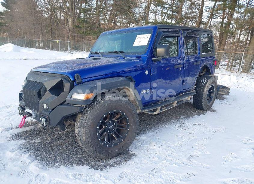 Photo 2 of 2018 Jeep Wrangler UNLIMITED SPORT 4X4 (VIN 1C4HJXDNXJW265764)