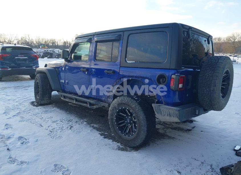Photo 3 of 2018 Jeep Wrangler UNLIMITED SPORT 4X4 (VIN 1C4HJXDNXJW265764)