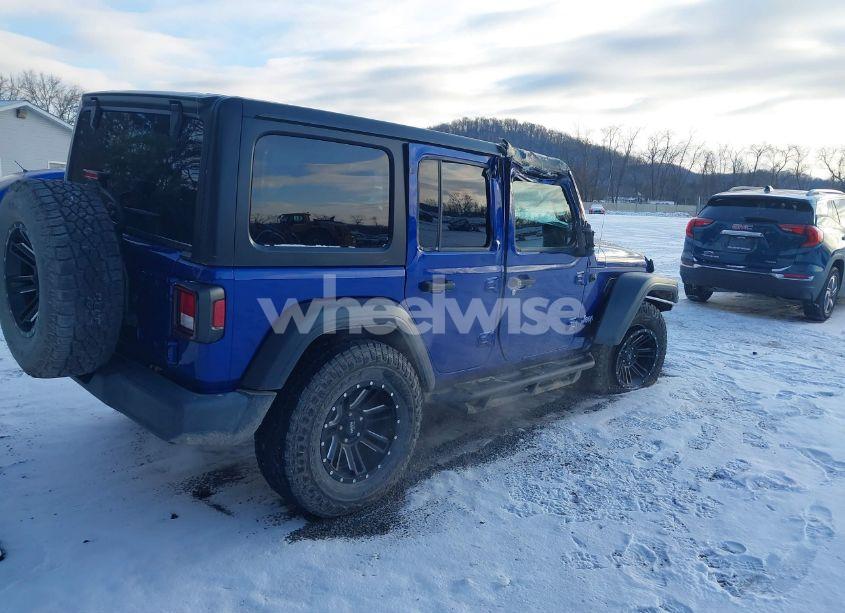 Photo 4 of 2018 Jeep Wrangler UNLIMITED SPORT 4X4 (VIN 1C4HJXDNXJW265764)