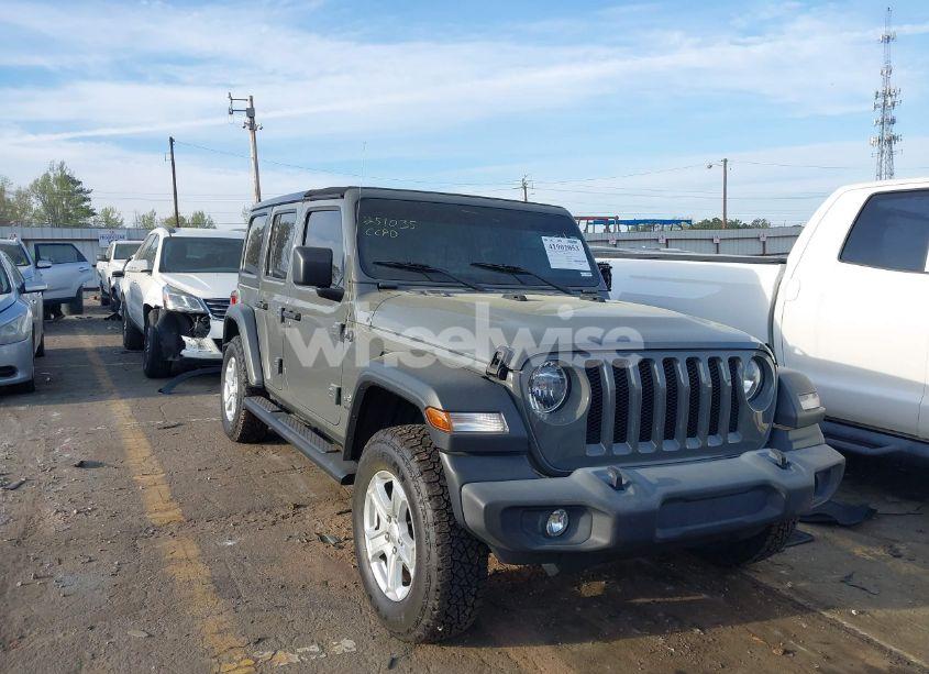 2019 Jeep Wrangler UNLIMITED SPORT S 4X4 (VIN 1C4HJXDNXKW521175) main photo