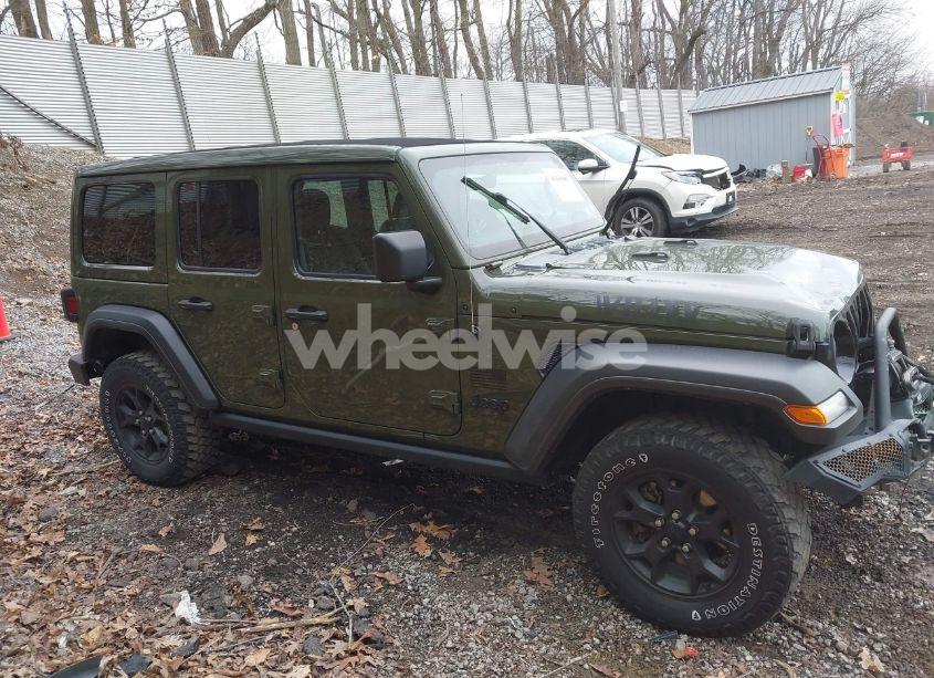 Photo 14 of 2021 Jeep Wrangler UNLIMITED WILLYS 4X4 (VIN 1C4HJXDNXMW579595)