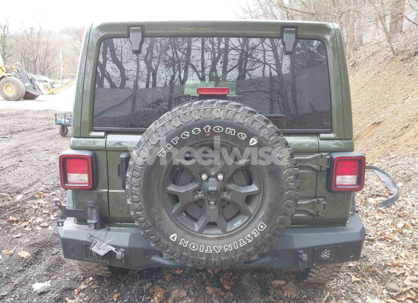 Photo 17 of 2021 Jeep Wrangler UNLIMITED WILLYS 4X4 (VIN 1C4HJXDNXMW579595)