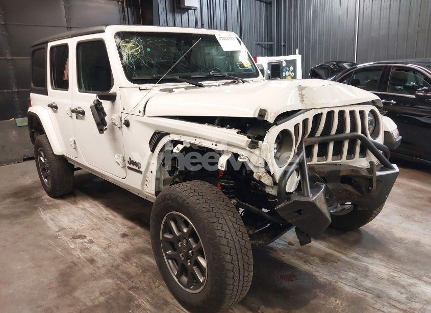 2021 Jeep Wrangler UNLIMITED 80TH ANNIVERSARY 4X4 (VIN 1C4HJXDNXMW681267) main photo