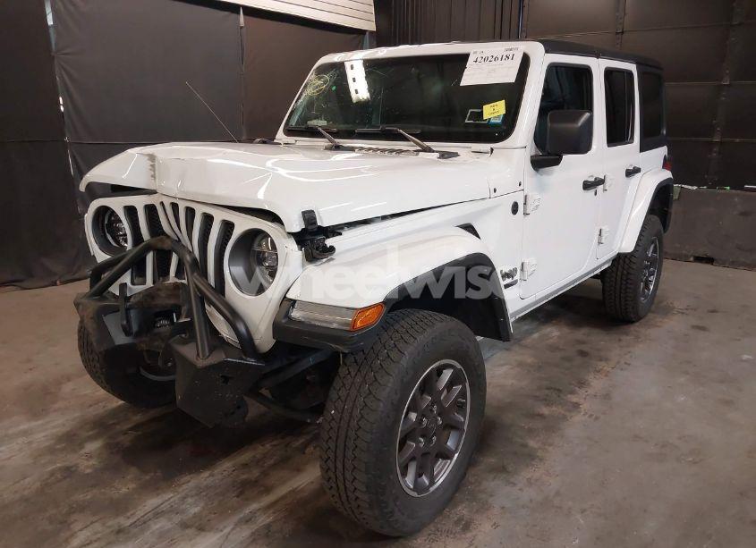 Photo 2 of 2021 Jeep Wrangler UNLIMITED 80TH ANNIVERSARY 4X4 (VIN 1C4HJXDNXMW681267)