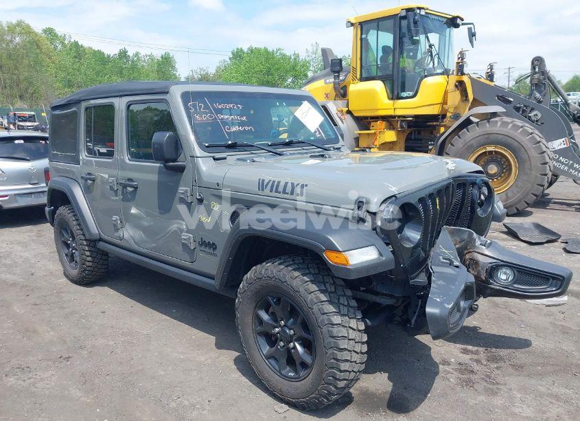 2021 Jeep Wrangler UNLIMITED WILLYS SPORT 4X4 (VIN 1C4HJXDNXMW815548) main photo